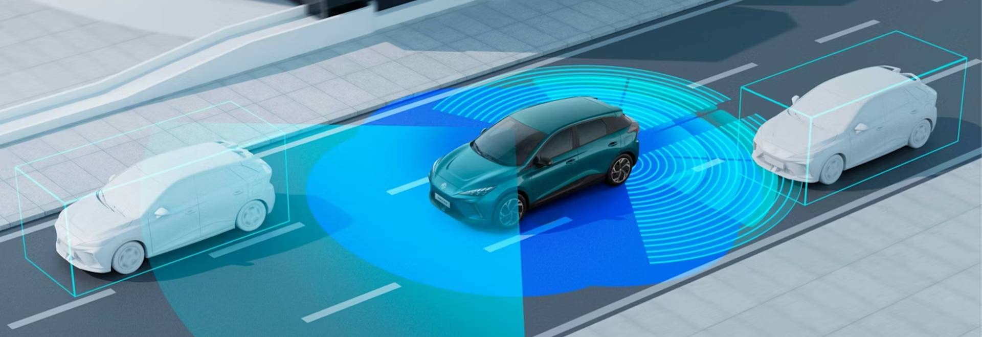 MG4 EV umfassendes Sicherheitspaket mit MG Pilot